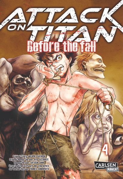 Cover von Attack on Titan – Before the Fall 4