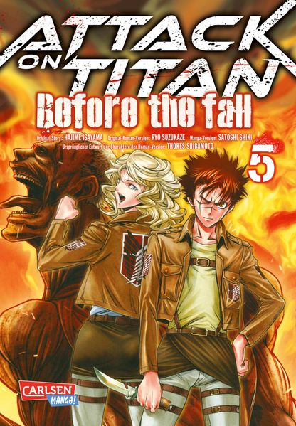 Cover von Attack on Titan – Before the Fall 5