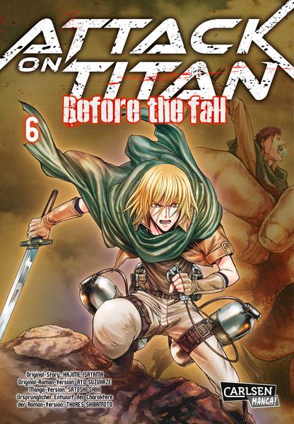 Cover von Attack on Titan – Before the Fall 6