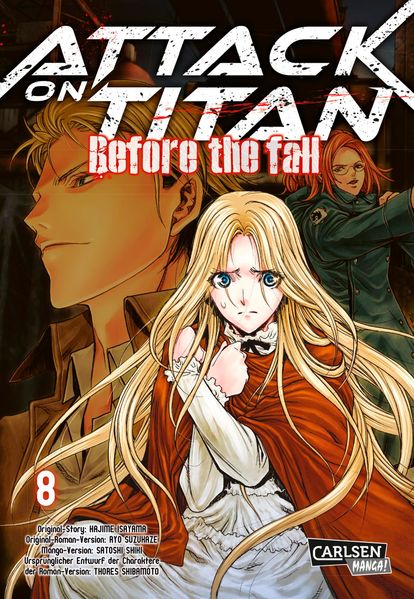 Cover von Attack on Titan – Before the Fall 8