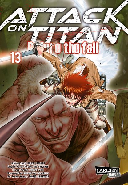 Cover von Attack on Titan – Before the Fall 13