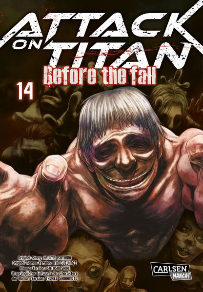 Cover von Attack on Titan – Before the Fall 14