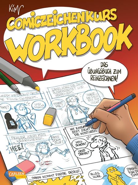 Cover von Comiczeichenkurs Workbook – Neuausgabe