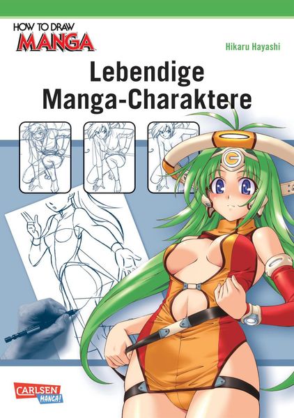 Cover von How To Draw Manga: Lebendige Manga-Charaktere