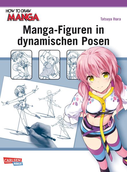 Cover von How To Draw Manga: Manga-Figuren in dynamischen Posen