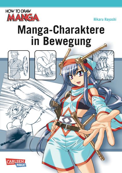Cover von How To Draw Manga: Manga-Charaktere in Bewegung