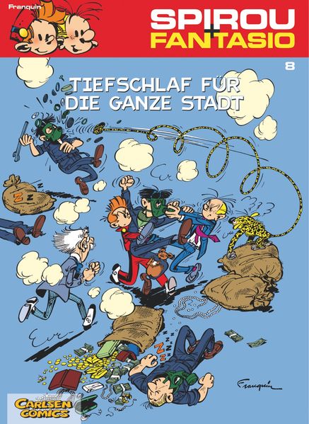 Cover von Spirou & Fantasio 8: Tiefschlaf für die ganze Stadt