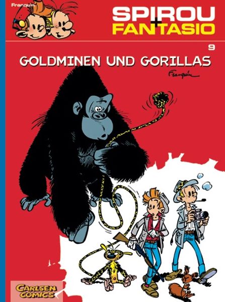 Cover von Spirou & Fantasio 9: Goldminen und Gorillas