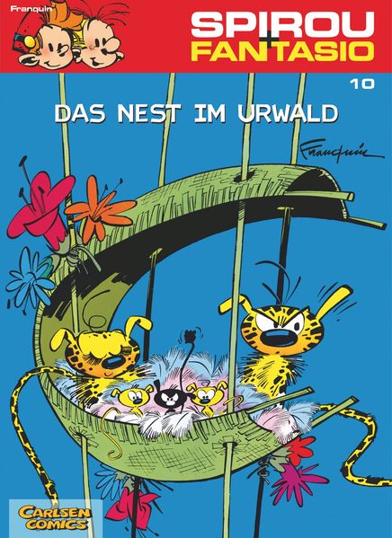 Cover von Spirou & Fantasio 10: Das Nest im Urwald