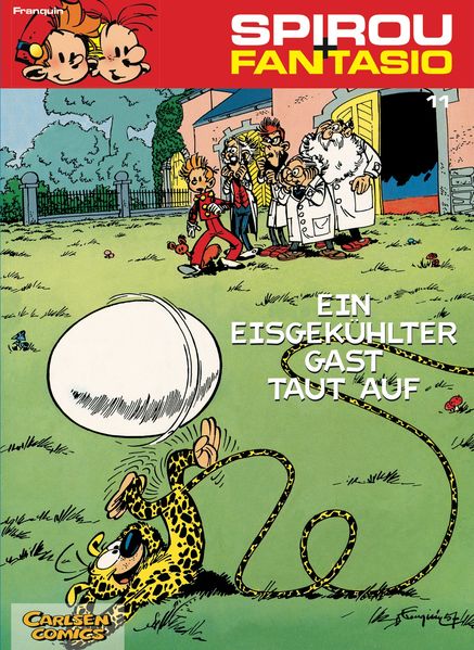 Cover von Spirou & Fantasio 11: Ein eisgekühlter Gast taut auf