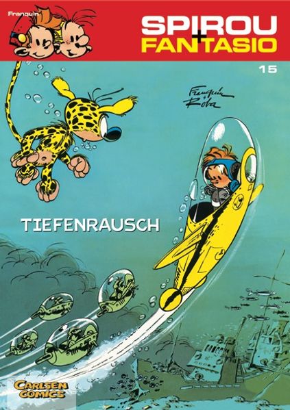Cover von Spirou & Fantasio 15: Tiefenrausch