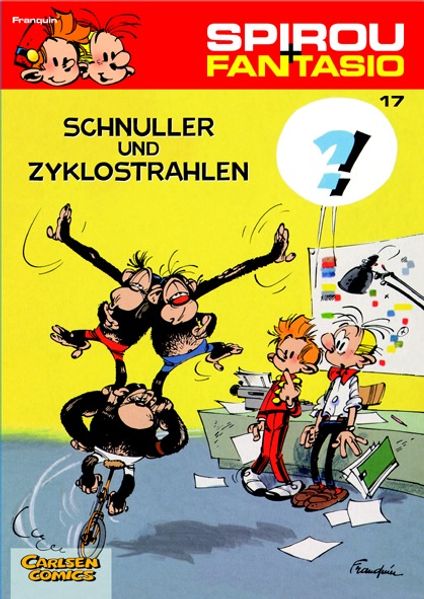 Cover von Spirou & Fantasio 17: Schnuller und Zyklostrahlen