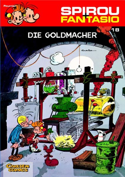 Cover von Spirou & Fantasio 18: Die Goldmacher