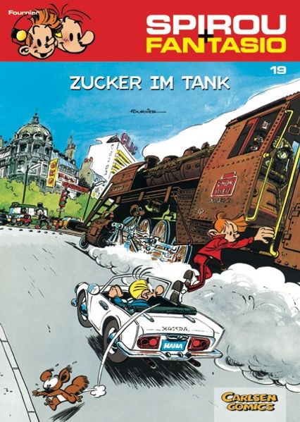 Cover von Spirou & Fantasio 19: Zucker im Tank