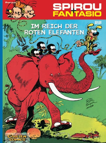 Cover von Spirou & Fantasio 22: Im Reich der roten Elefanten
