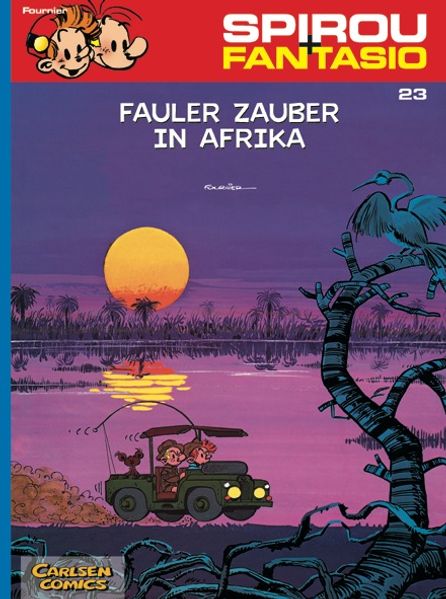 Cover von Spirou & Fantasio 23: Fauler Zauber in Afrika