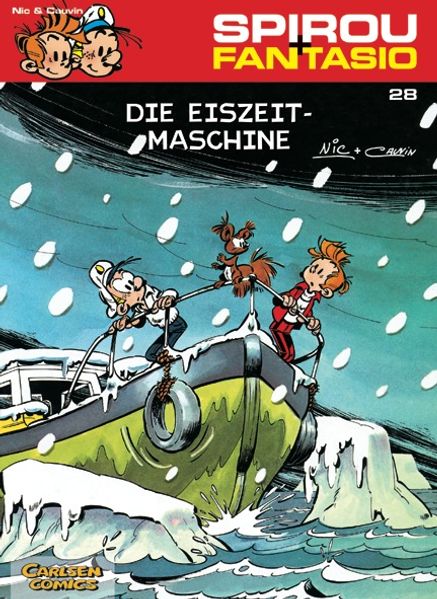 Cover von Spirou & Fantasio 28: Die Eiszeit-Maschine