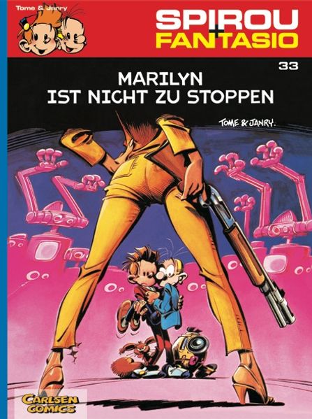 Cover von Spirou & Fantasio 33: Marilyn ist nicht zu stoppen
