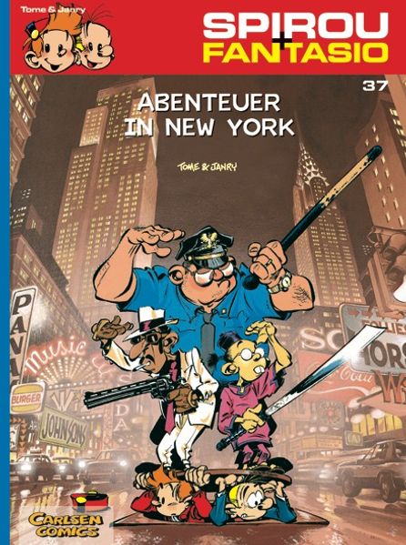 Cover von Spirou & Fantasio 37: Abenteuer in New York