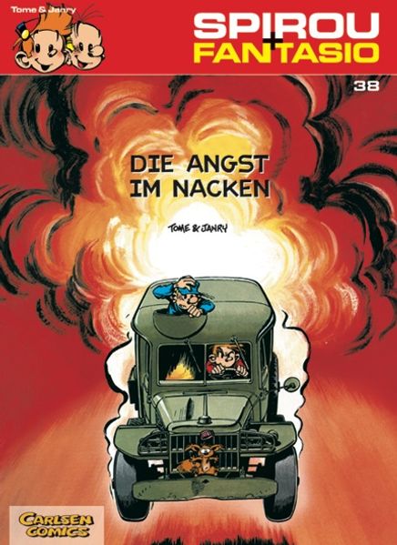 Cover von Spirou & Fantasio 38: Die Angst im Nacken