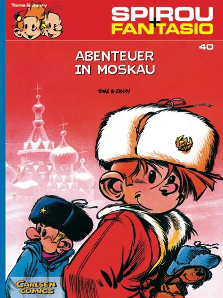 Cover von Spirou & Fantasio 40: Abenteuer in Moskau