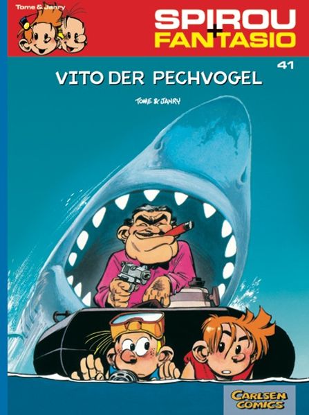 Cover von Spirou & Fantasio 41: Vito der Pechvogel