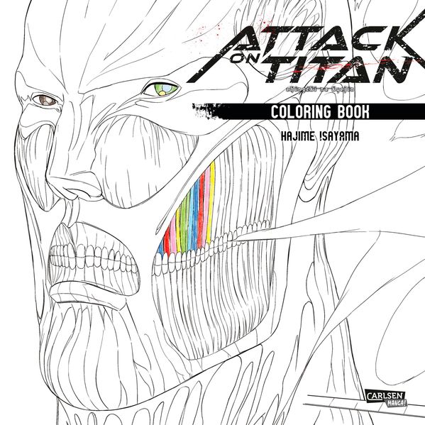Cover von Attack on Titan – Coloring Book
