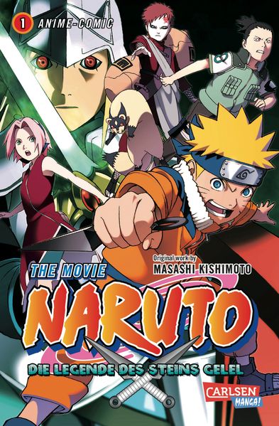 Cover von Naruto the Movie: Die Legende des Steins Gelel, Band 1