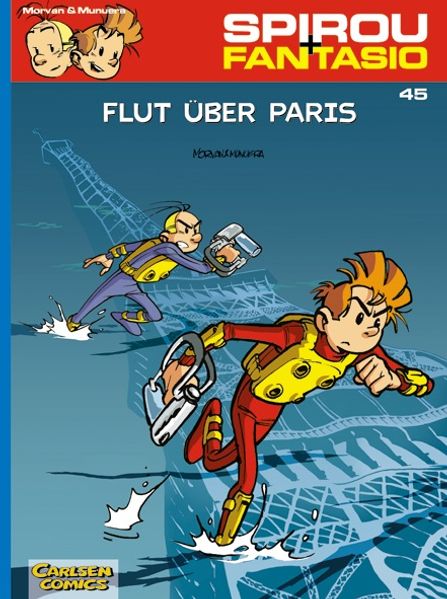 Cover von Spirou & Fantasio 45: Flut über Paris