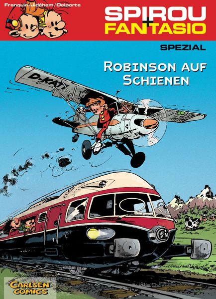 Cover von Spirou & Fantasio Spezial 12: Robinson auf Schienen