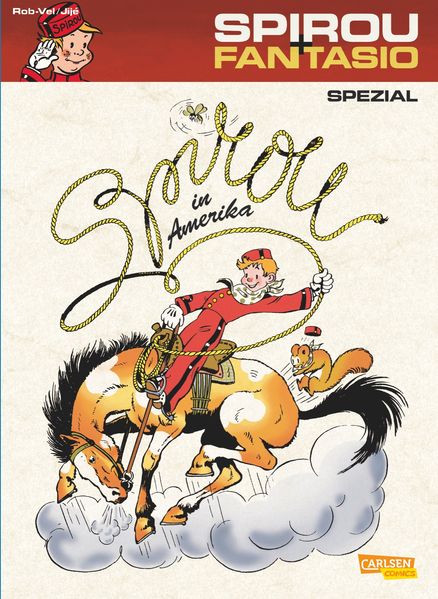 Cover von Spirou & Fantasio Spezial 15: Spirou in Amerika