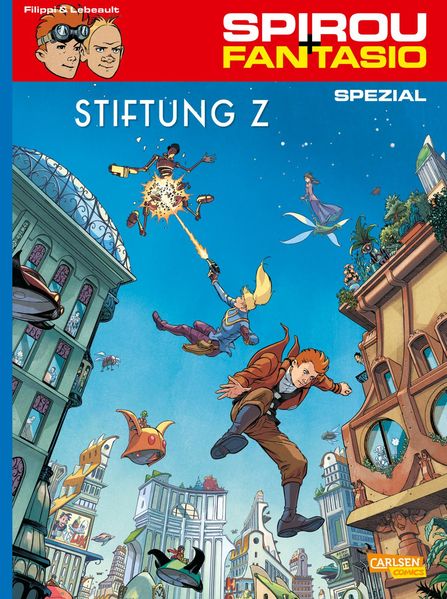 Cover von Spirou und Fantasio Spezial 27: Stiftung Z