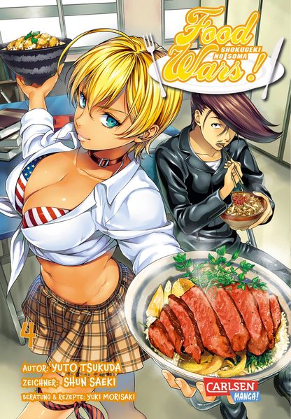 Cover von Food Wars – Shokugeki No Soma 4