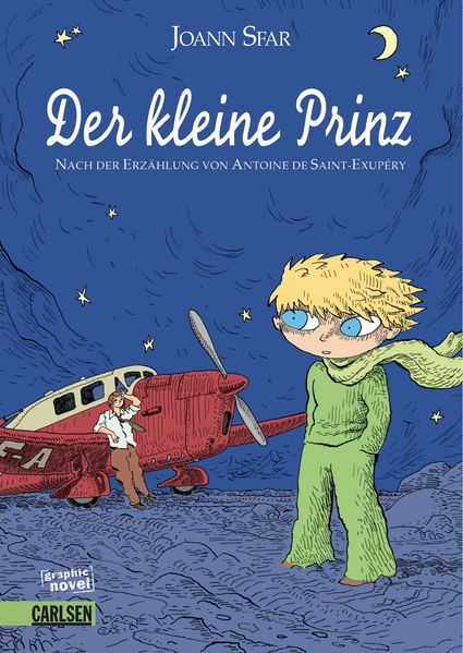 Cover von Graphic Novel Paperback: Der kleine Prinz