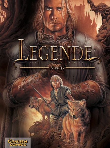 Cover von Legende, Band 1: Das Wolfskind