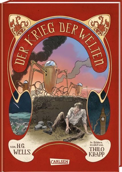 Cover von Der Krieg der Welten – Farbausgabe