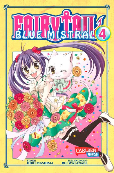 Cover von Fairy Tail Blue Mistral 4