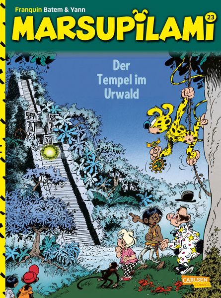 Cover von Marsupilami 23: Der Tempel im Urwald