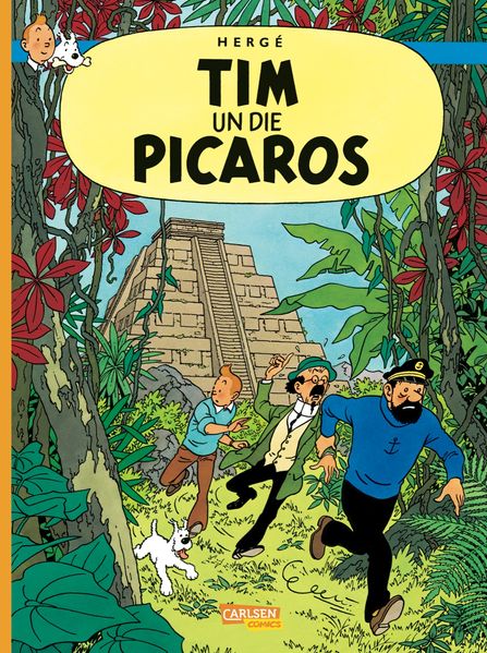 Cover von Tim und Struppi Dialektausgabe 1: Tim un die Picaros
