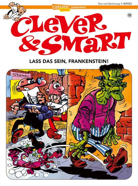 Cover von Clever und Smart 15: Lass das sein, Frankenstein!