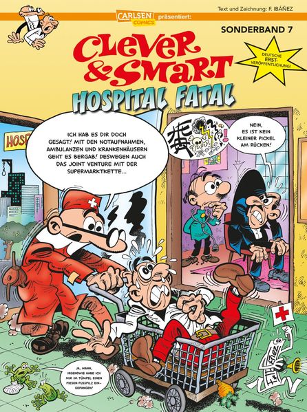 Cover von Clever und Smart Sonderband 7: Hospital fatal