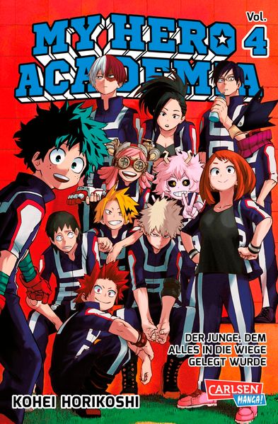 Cover von My Hero Academia 4