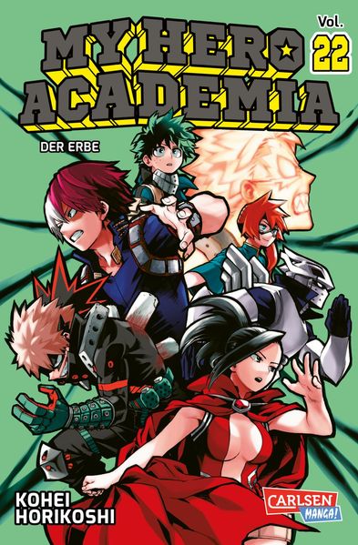 Cover von My Hero Academia 22