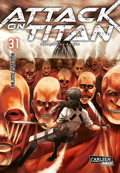 Cover von Attack on Titan 31