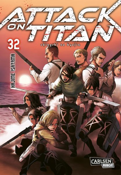 Cover von Attack on Titan 32