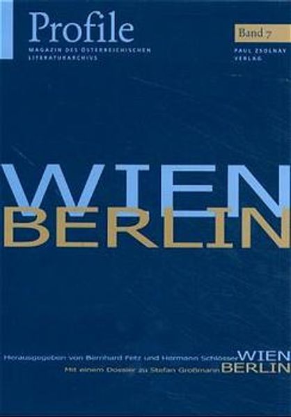 Cover von Profile 7, Wien – Berlin