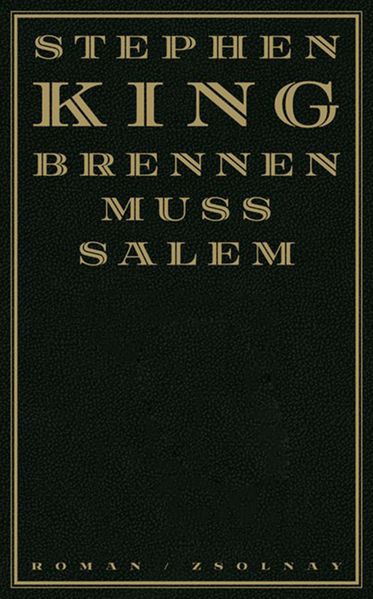 Cover von Brennen muß Salem