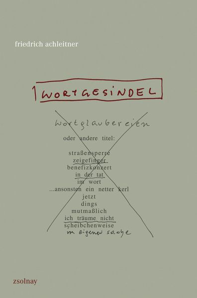 Cover von wortgesindel