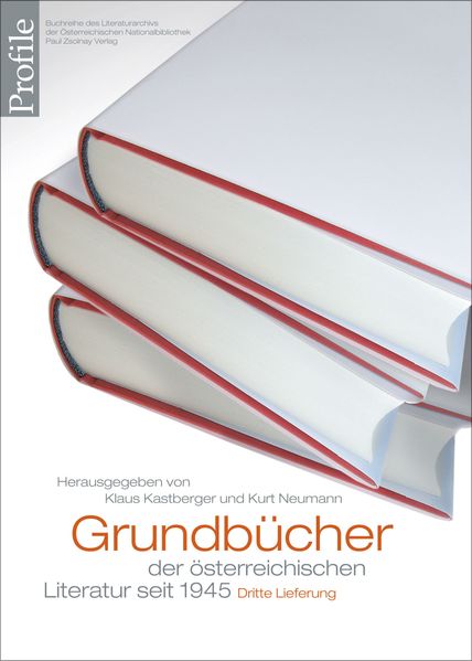 Cover von Grundbücher der österreichischen Literatur. Dritte Lieferung