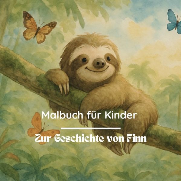 Cover von Malbuch für Kinder